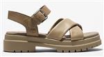 صندل زنانه تیمبرلند آمریکا TIMBERLAND LONDON VIBE ANKLE STRAP SANDAL FOR WOMEN IN TAN 