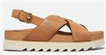 صندل زنانه تیمبرلند آمریکا TIMBERLAND SANTA MONICA SUNRISE WOMEN S SANDAL WITH HEEL STRAP IN TAN 