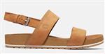 صندل زنانه تیمبرلند آمریکا TIMBERLAND MALIBU WAVES STRAPPY SANDAL FOR WOMEN IN TAN 