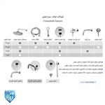 شیرآلات توکار کسری سری کوئین