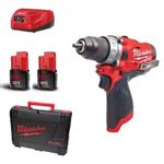 پیچ گوشتی شارژی فیول میلواکیmilwaukee m12 fdd-202x