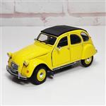 ماکت ماشین فلزی ژیان زردcitroen 2cv welly