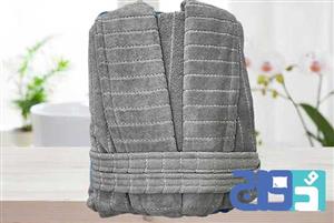 حوله حمام تن پوش تنپاک (TANPAK) رنگ طوسی سایز۱۲۵