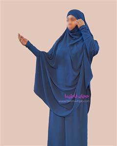 چارشف دوتکه با دامن قد 170 سانت در 12 رنگ پارچه ابروبادی