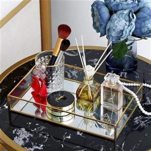 سینی کف آینه برنجی