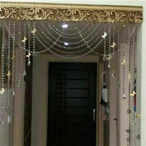 پرده کریستالی پرند خانوم طرح ی مهر ماه 2