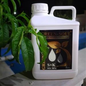 کود مایع گوگردی  ژله ای 5 لیتریGREEN SOUL