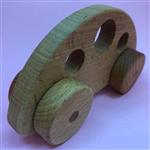 ماشین اسباب بازی چوبی-ارگانیک مدل نیم دایره