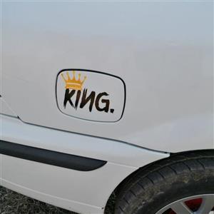 برچسب بدنه خودرو برچسب بدنه ماشین برچسب ماشین برچسب king برچسب چسبی مناسب خودرو