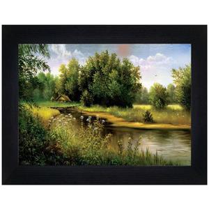 تابلو دیواری مخمل رنس کد P1-10340 سایز 110x75 سانتی متر