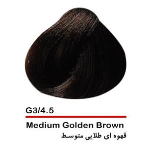 رنگ مو والانسی سری طلایی مدل بلوند طلایی تیره شماره G5