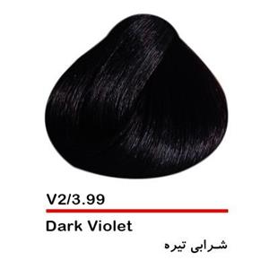 رنگ مو والانسی سری شرابی مدل شرابی خیلی روشن شماره V6