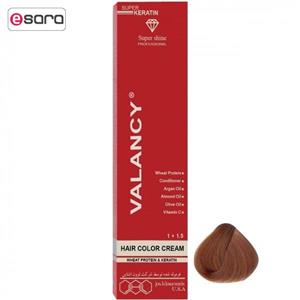 رنگ مو والانسی سری دارچینی مدل بلوند دارچینی متوسط شماره CW7 Valancy Hair Color Cinnamon Series 100ml