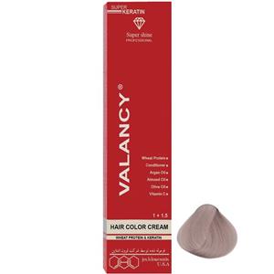 رنگ مو والانسی سری دودی مدل بلوند نقره ای شماره A10 Valancy Hair Color Ash Series 100ml 