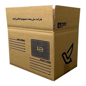 کارتن پستی پست ایران استاندارد سه لایه قهوه ای رنگ سایز 4
