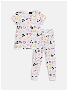 ست لباس خواب دخترانه – محصول برند LCW Kids ال سی وایکیکی ترکیه – کد محصول : lc_waikiki-6294423