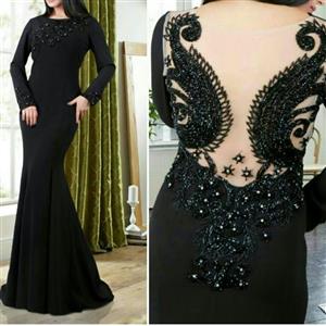 پیراهن مجلسی ماکسی لاکچری شیک