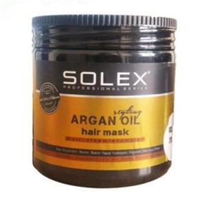ماسک مو کراتین آراگان سولکس SOLEX حجم 500 میلnn