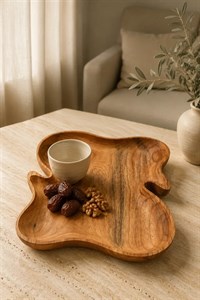 سینی چوبی  دسته دار