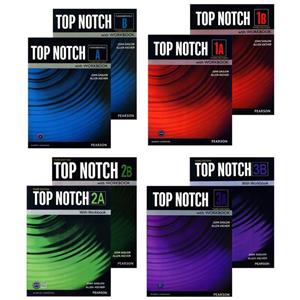سری کامل مجموعه کتابهای تاپ ناچ top notch third edition