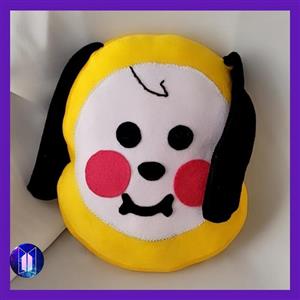 عروسک bt21 جیمین(چیمی)بی تی اس  جنس حوله ای