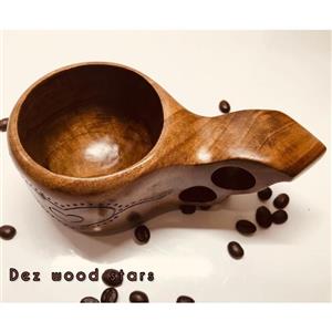کوکسا ماگ چوبی ستاره چوبی دز