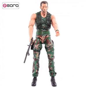 اکشن فیگور آرنولد مدل Predator Jungle Patrol Dutch
