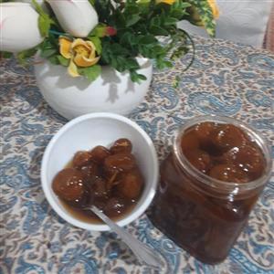 مربای انجیر طبیعی بدون افزودنی خوش رنگ وخوش مزه وتهیه شده از انجیر ارگانیک  باغ خودمون