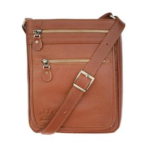 کیف دوشی رویال چرم کد W101