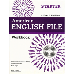 کتاب زبان American English File Starter Workbook اثر کریستینا لاثام