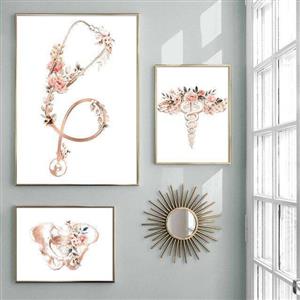 تابلو دکوراتیو مدل پزشکی کد 586 مجموعه سه عددی