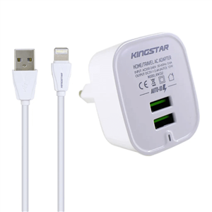 شارژر دیواری کینگ استارWall charger KW152 i