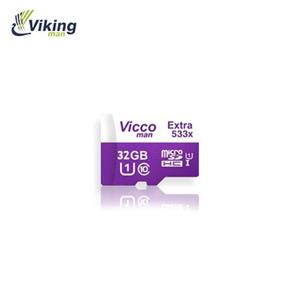 کارت حافظه ویکو من مدل microSDHC Vicco Man Extre533X UHS-I U1 Class 10 80MBps – 32GB Vicco man Viccoman microSDHC UHS-I U1-533X  32GB