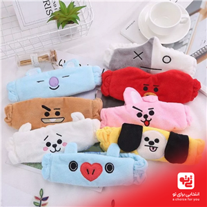 هدبند و چشم بند فانتزی طرح BTS