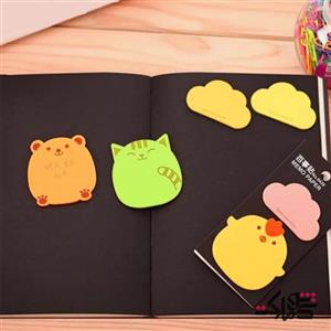 استیک نوت فانتزی طرح حیوانات