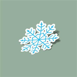 استیکر Snowflake