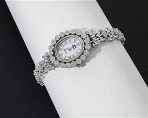 ساعت نقره زنانه کد 483