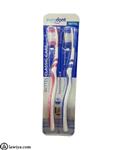 مسواک یورودونت سری mittel کلاسیک بسته دو عددی اصل آلمان – Toothbrush eurodont mittel classic care