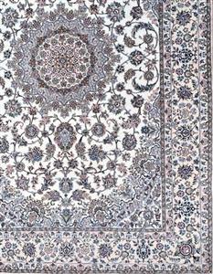 فرش دستبافت نایین إیران (جفت 6متری طرح اصفهان)