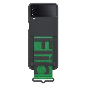کاور سیلیکونی زد فلیپ 4 سامسونگ با بند Z Flip4 Silicone Cover with Strap