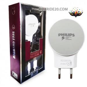 شارژرPHILIPS فیلیپس C308 دارای کابل MicroUSB 