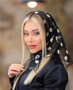 روسری مینی اسکارف زنانه بابونه