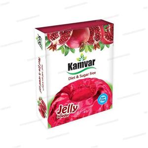 پودر ژله رژیمی کامور با طعم انار