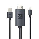 کابل Lightning به HDMI پرودو مدل PD-ABHDL2-BK