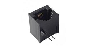 جک سوکت تلفن RJ11 روبردی 6P4C