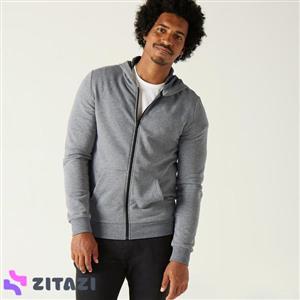 سویشرت مردانه زیپ دار دومیوس Domyos Men’s Gray Zippered Sweatshirt