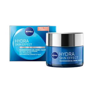 کرم شب ژل بازسازی کننده اثر پوست NIVEA آلمان Hydra