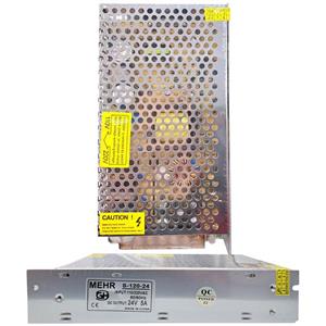 منبع تغذیه پاور سوئیچینگ 24 ولت 5 آمپر برند ادیسون