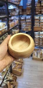 کاسه چوبی قطر 12 چوب گردو