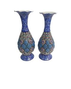 گلدان میناکاری اصفهان 